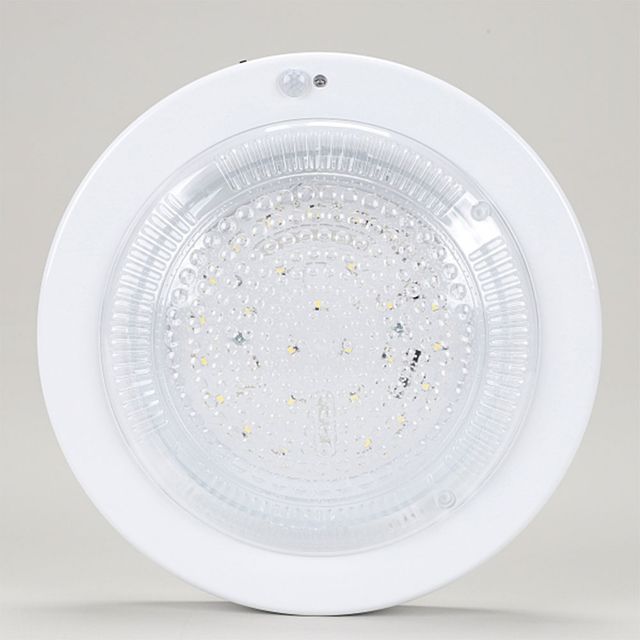 LED 센서등 원형 15W 하얀빛 현관 조명