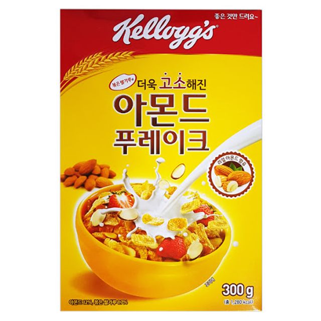농심 켈로그 아몬드푸레이크 300g X 12개 (1박스)