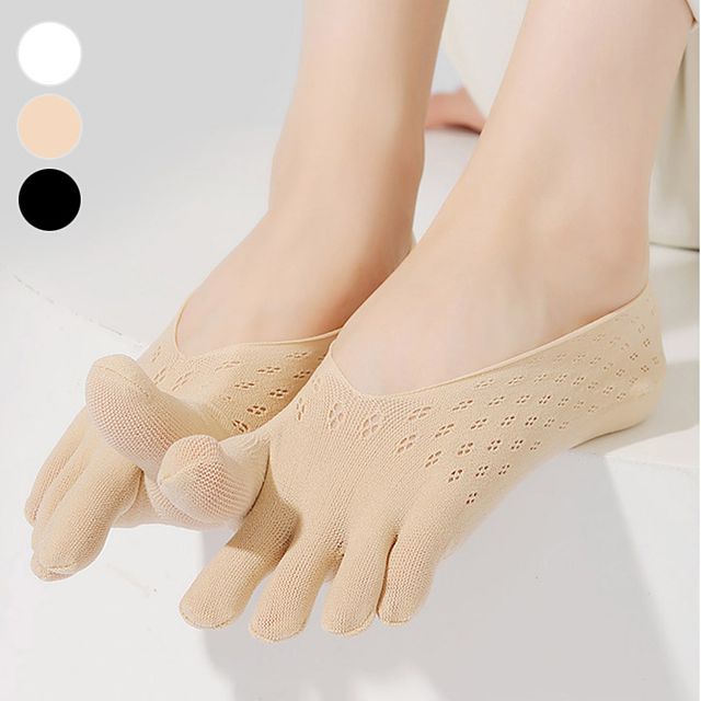 여름발가락양말 메쉬 펀칭 시원한 얇은양말 부드러운