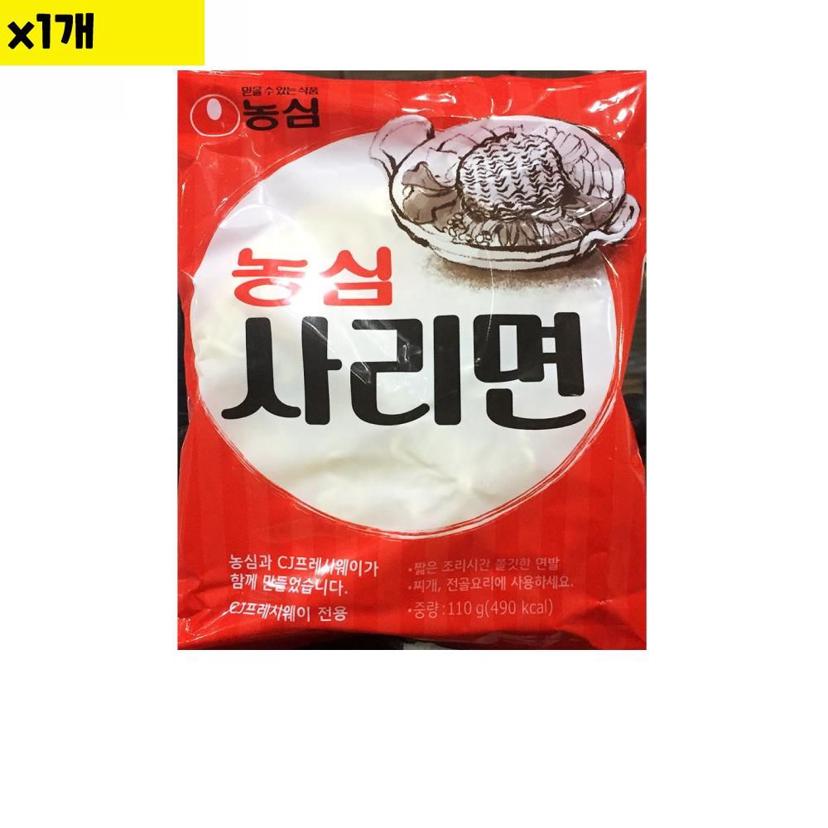농심 사리면 110g 30개입 - 찌개 전골용 식자재