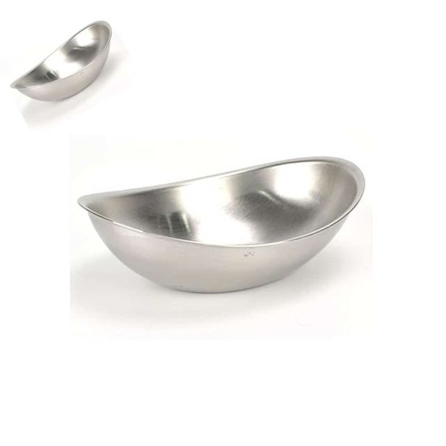 업소용 무광 스텐 타원볼 18cm 스테인리스