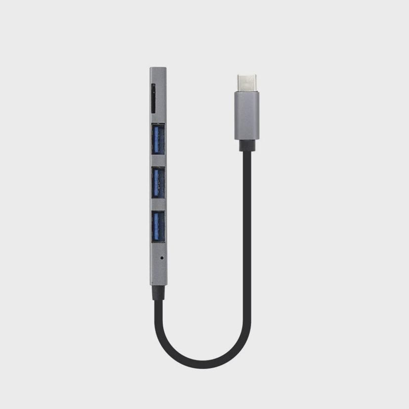 3포트 슬림형 C타입 USB 허브 멀티허브 데이터 전송