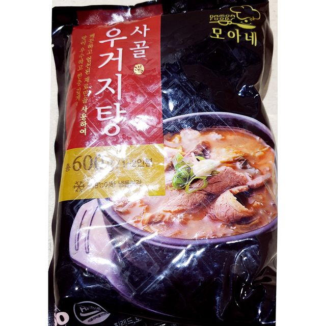 모아네 우거지해장국 600g, 술국 즉석 간편식 뼈해장국