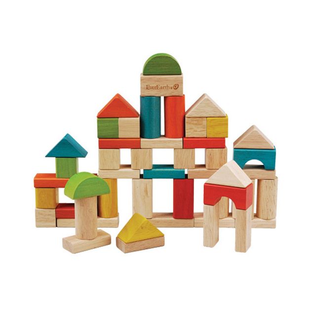 EverEarth 원통 쌓기 블록 50pcs 학습완구 오감자극