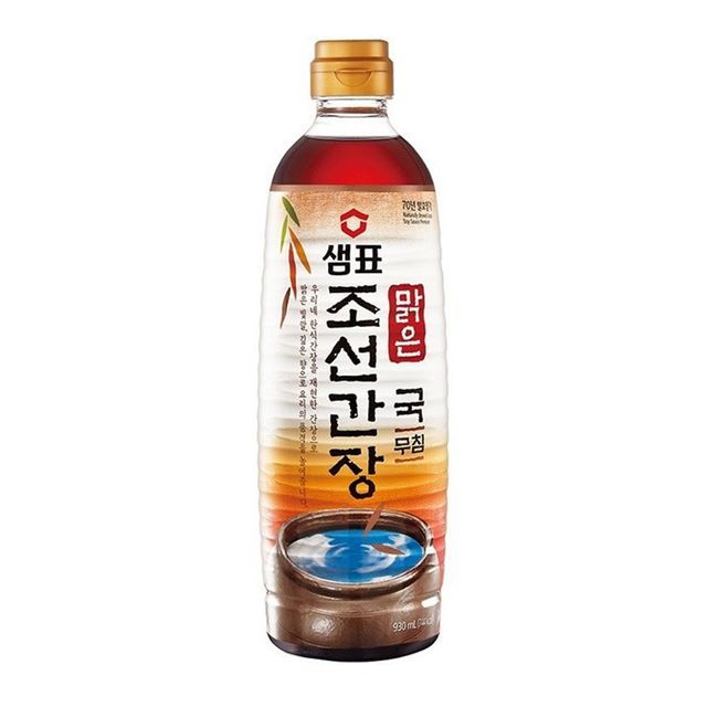 샘표 맑은조선간장 930ml 전통 발효 간장