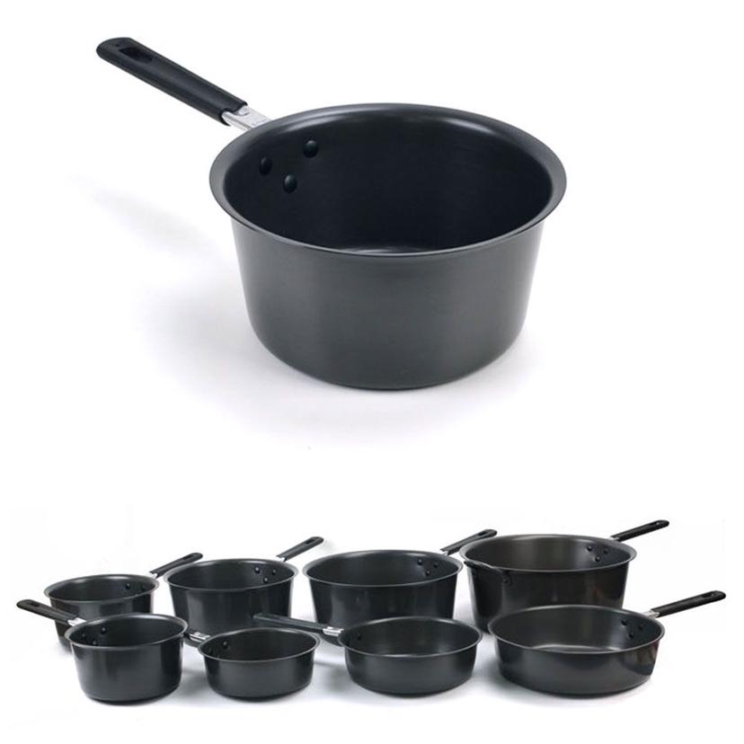 손잡이 캠핑 찌개 냄비 13호 - 라면 냄비 편수 냄비