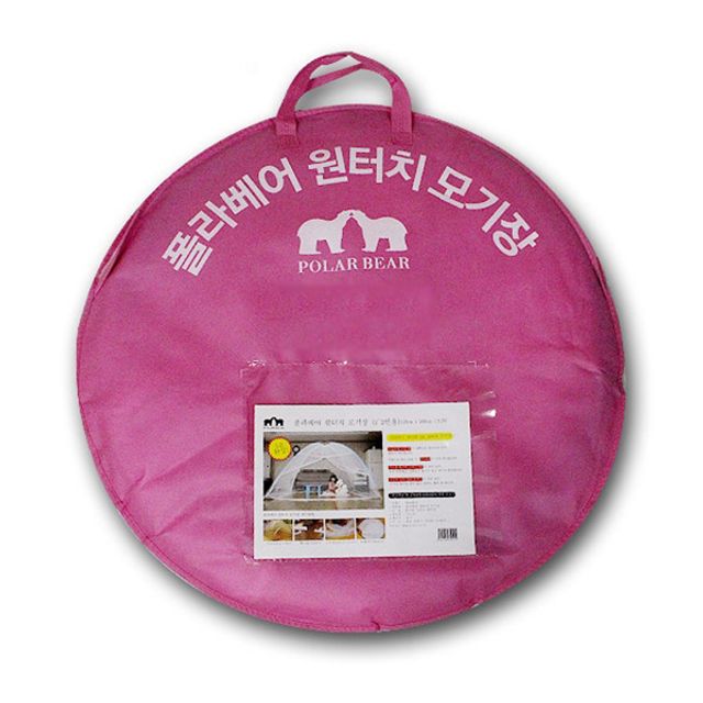 폴라베어 원터치 모기장 5-6인용, 가족 캠핑용 대형 모기장