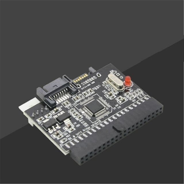 SATA to IDE 컨버터 블랙 SATA 전용 케이블 20cm - 컴팩트 설계