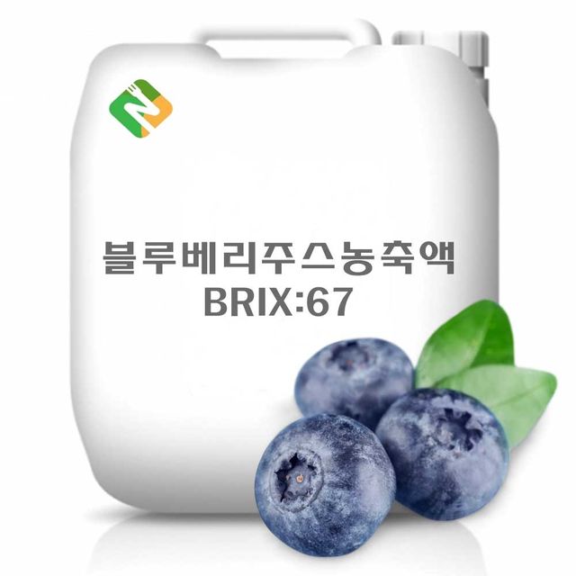 블루베리주스농축액 20kg 대용량 - 순수 원액 농축