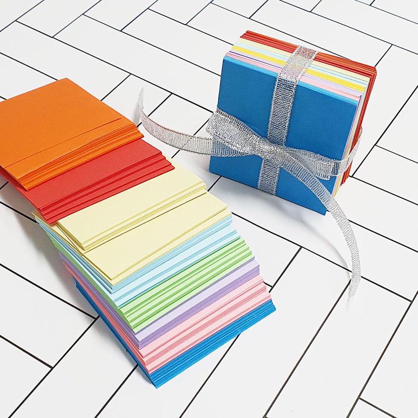 컬러 무지 학종이 - 어린이 색종이 종이접기