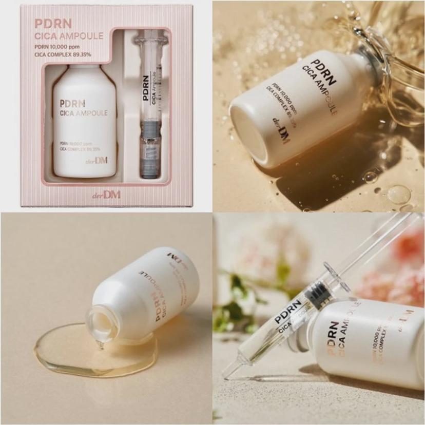 PDRN 시카 앰플 35ml 연어 추출물 진정 에센스