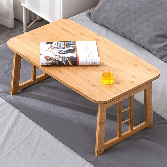 D1 접이식 테이블 80cm 내추럴 좌식 필우드