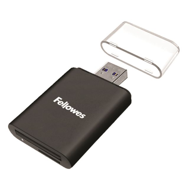 펠로우즈 USB 2-in-1 카드리더기 98228 - SD/MMC 호환 고속 데이터 전송