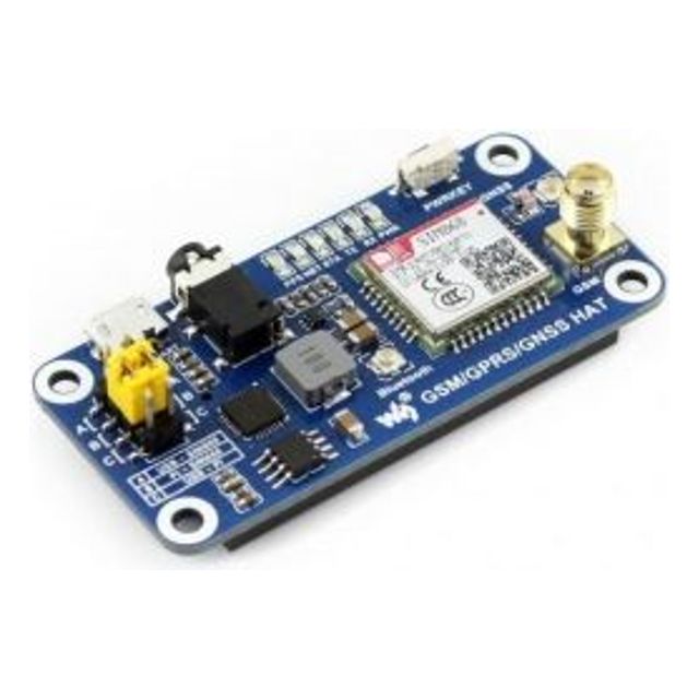 라즈베리파이용 GSM GPRS GNSS Bluetooth HAT 모듈