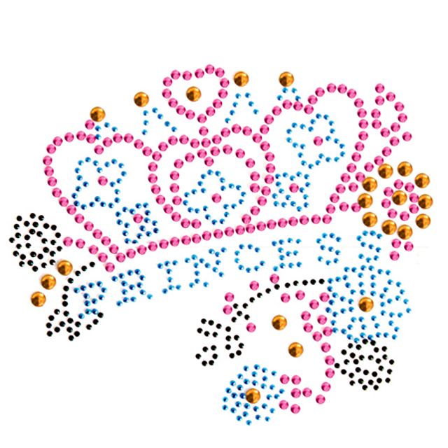 의류리폼 핫픽스 모티브 crown-004 - 수예용품 왕관 디자인