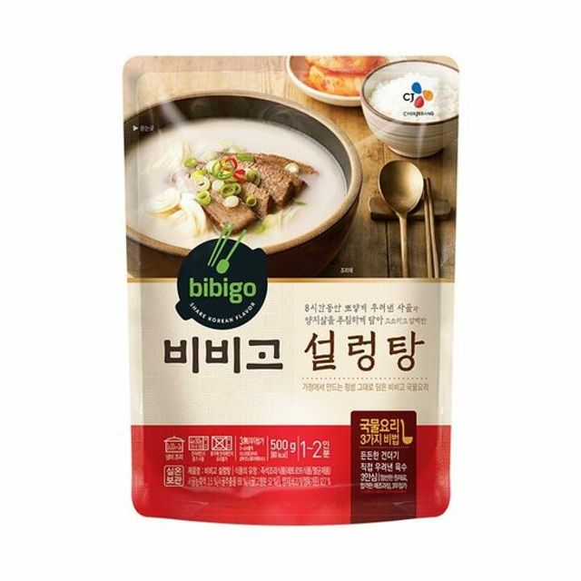 CJ 비비고 설렁탕 500g 간편 조리 즉석 국 요리