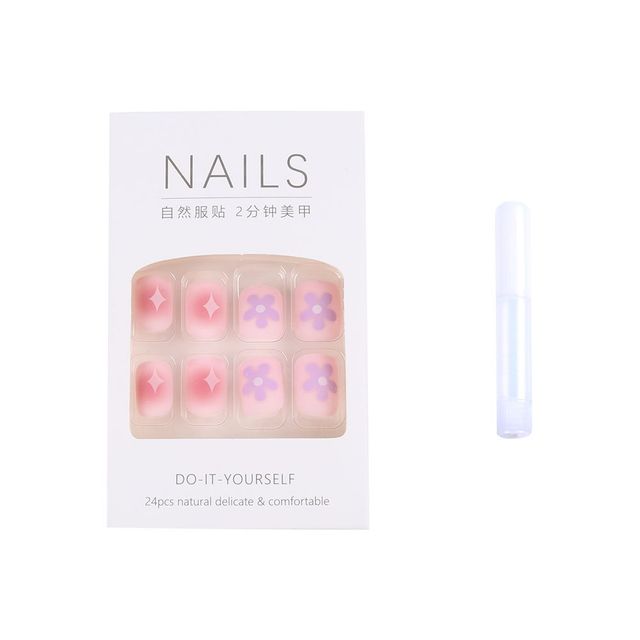 젤네일팁 네일팁 붙이는 R726