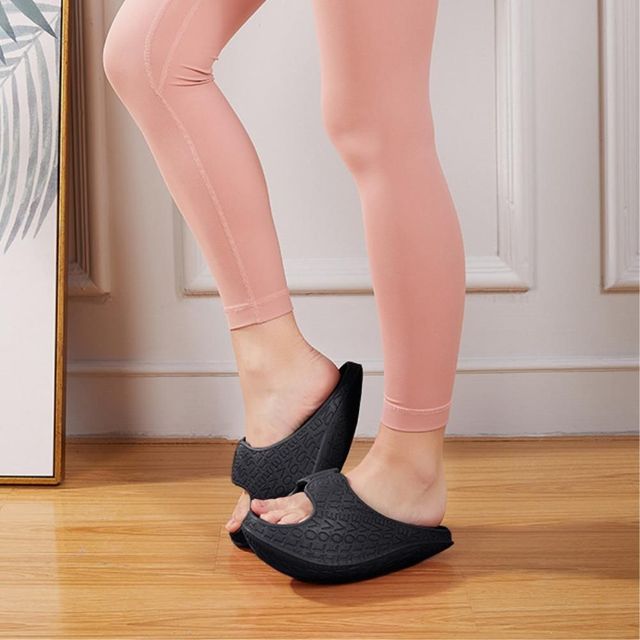 홈트레이닝 슬리퍼 240-245mm 블랙