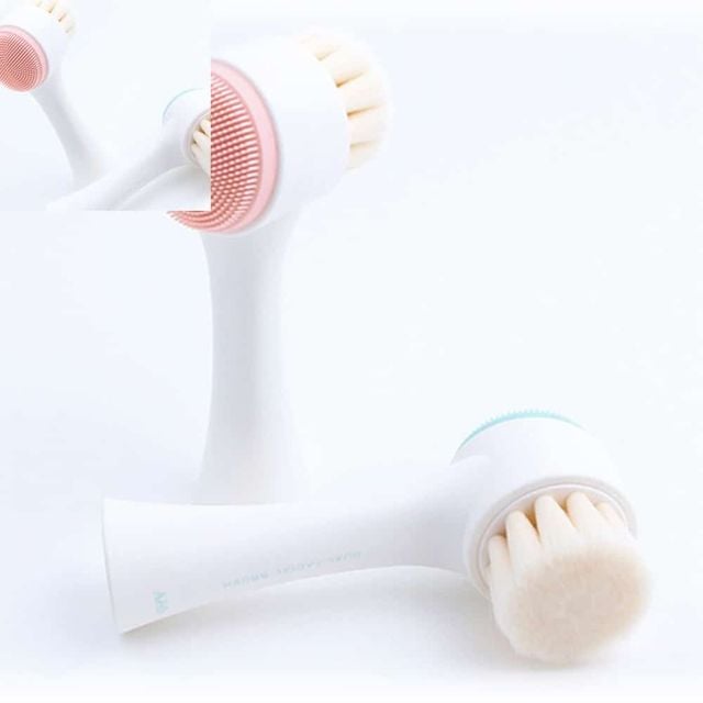 딥클렌징 듀얼 모공브러시 모공브러쉬 각질제거 세안모공브러쉬 세안브러쉬