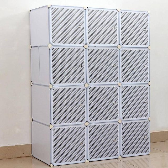 TBZ 맞춤형 DIY 인테리어 선반옷장 (105x45x140cm)