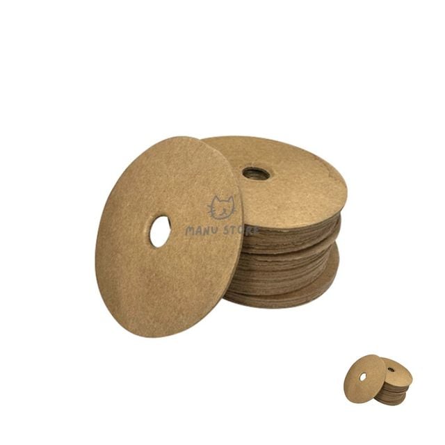 버핑패드 광택용품 종이 광택패드 빠우 버핑 100mm
