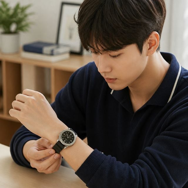 실리콘 워치 스트랩 교체용 밴드 데일리 액세서리 손목시계 줄 - 이미지 1