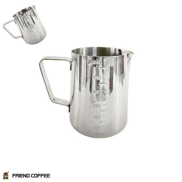 스팀피쳐 밀크저그 600ml 카페스팀피쳐 라떼아트피쳐 데우기 거품기