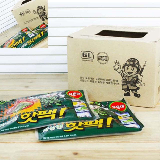 박상병핫팩 10P 휴대용손난로 휴대용핫팩 대용량핫팩 군용핫팩