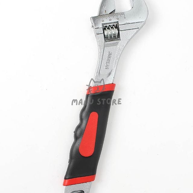 배관용품 수공구 고강도 몽키스패너 30cm 레드