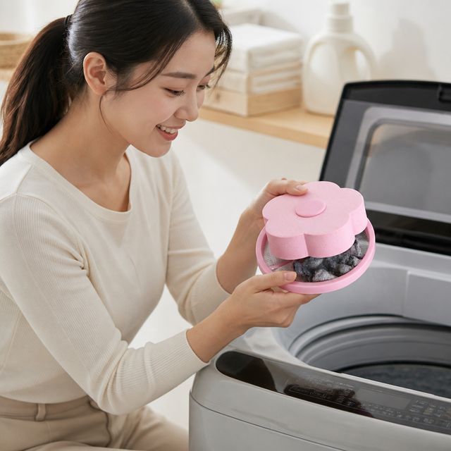 세탁기 먼지거름망 빨래 먼지필터 통돌이 세탁망 부유물 제거망 - 이미지 1