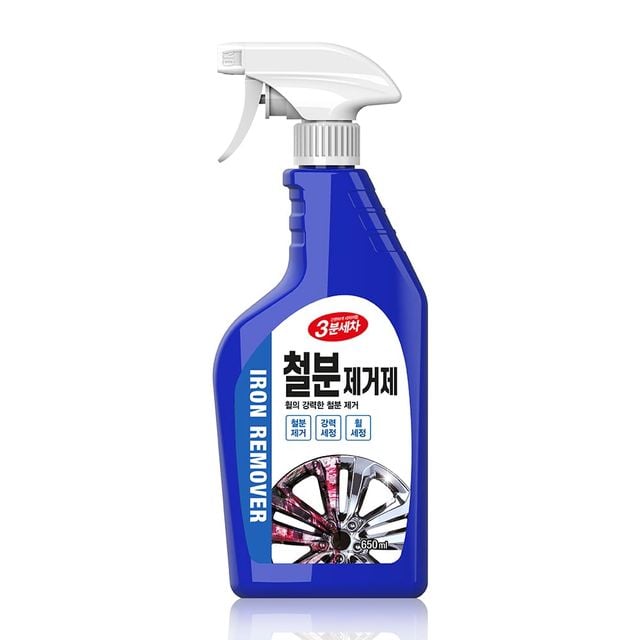 카렉스 철분제거제 650ml 자동차바퀴세정제 차량외부철분세척 휠오염제거
