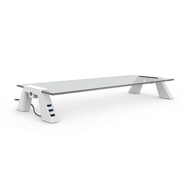 혜명몰 천하 스마트독 브릿지 C652 컴팩트 USB3.0 화이트/투명 / 대형 - 개 (1개입) 책상정리용품 USB3.0허