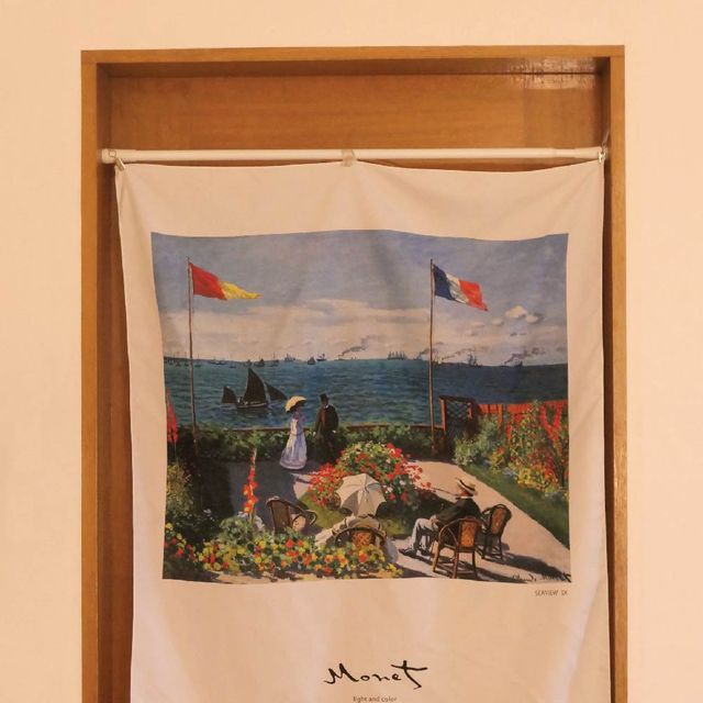 모네 명화 패브릭 포스터 그림 벽 인테리어 액자 - 예술 벽걸이 - 이미지 5