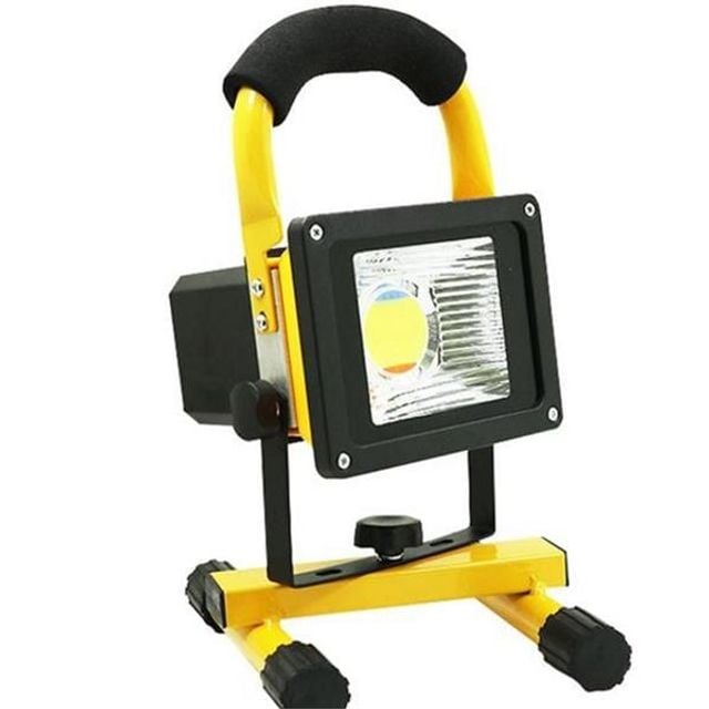 휴대용 led 충전식 투광기 삼각대 야외 led 작업등 투광등 캠핑