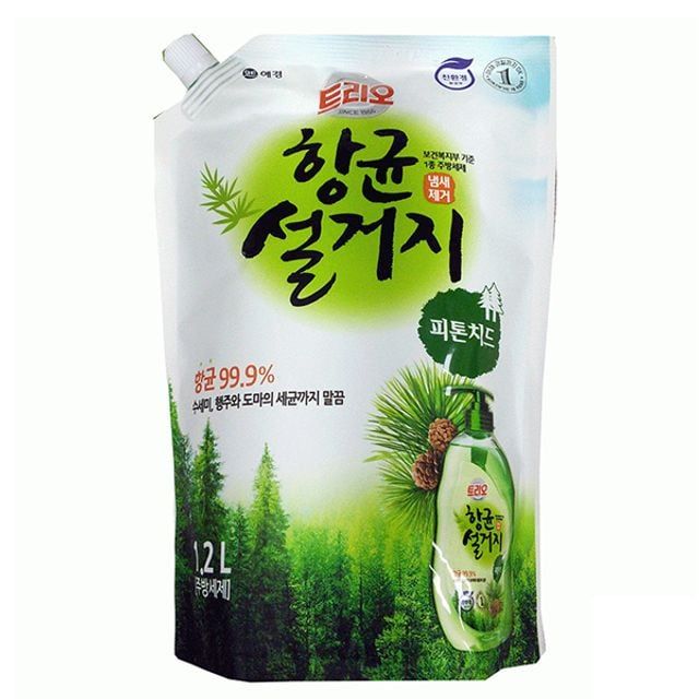 탕비실 설거지 주방세제 리필 1200ml 포장 - 이미지 1