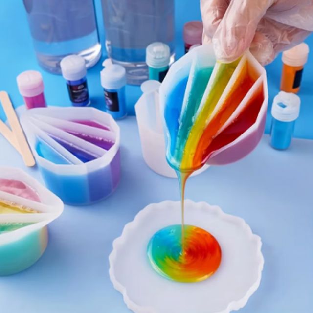 믹싱 이지 클린 핸즈프리 레진 전기 패들 업그레이드 오토 충전식