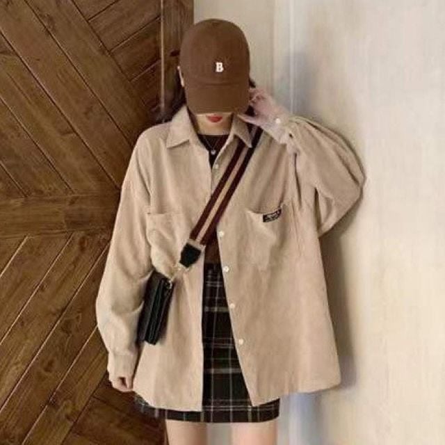 여성 데일리 빈티지 숙자켓 SSH173 블라우스 XL 롱블라우스 숙 숙 남방 블라우스 풍기 여성 블라우스 카라