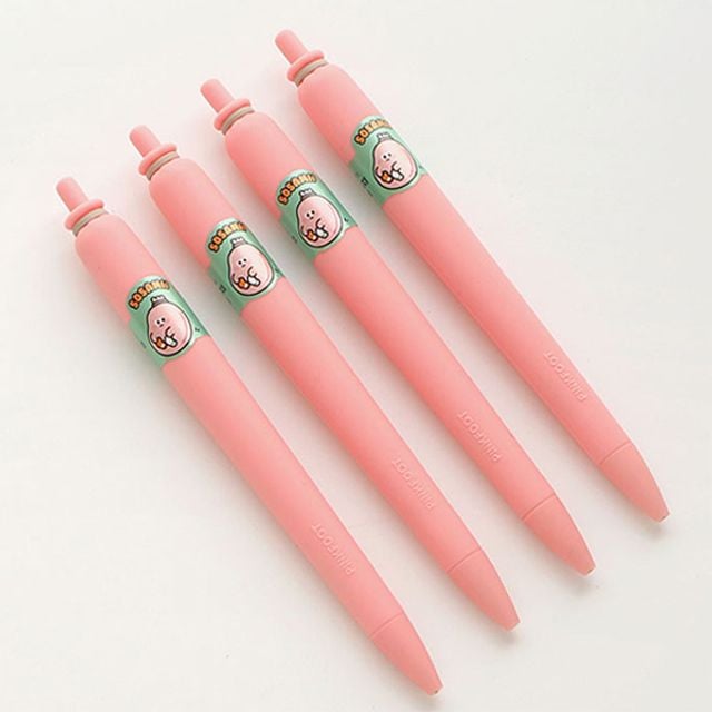 핑크풋 귀여운 소세지 실리콘 샤프 0.5mm
