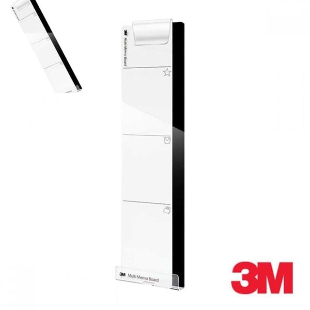 3M 모니터 부착식 멀티 메모보드 좌측용 우측용 택1 모니터메모보드투명 모니터사이드메모보드 모니터아크