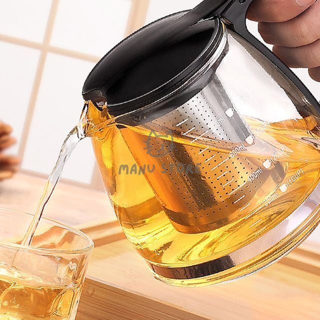 카페주전자 유리차주전자 내열유리 차포트 750ml
