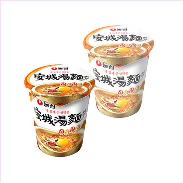 농심 안성탕면 소컵 6입x4박스 라면 컵라면 야식 야식라면 야식컵라면 맛있는라면 맛있는컵라면 맛있는야식 간편식