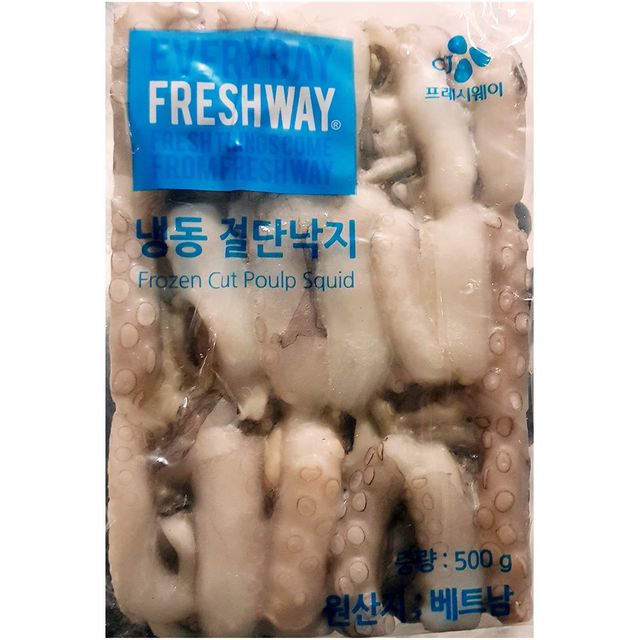 냉동 절단낙지 500g(M)X4 절단낙지 냉동수산물 수산물
