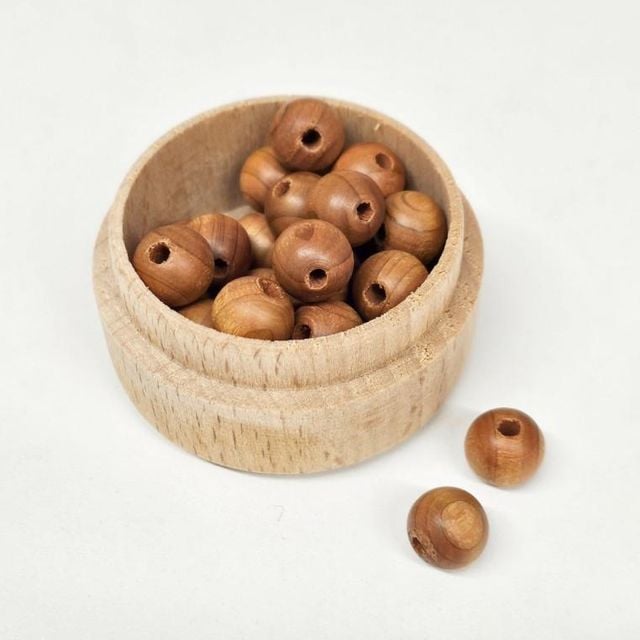 만들기 팔찌 염주 재료 10mm 50개입 알 불교 패션 나무 비즈