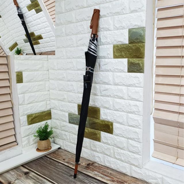 스틸실버 자동 장우산 색상랜덤 긴우산 장대우산 큰우산 자동차우산