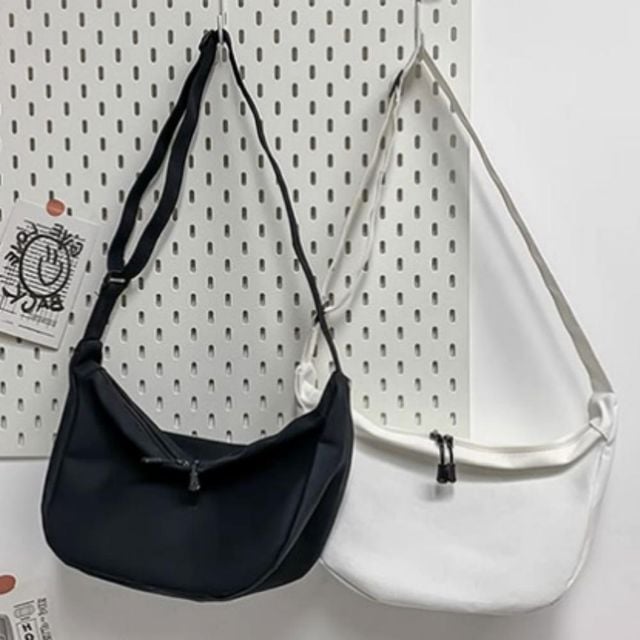 뉴트럴 호보 크로스백 남녀공용 데일리 스쿨백 캔버스 백 에코백 학생가방