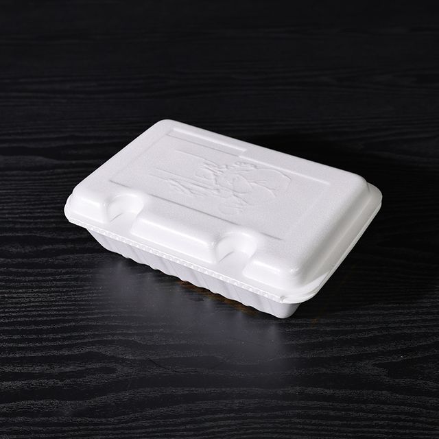 PSP 통닭 소 백색 (무타공) 400개 일회용 스티로폼 포장 용기