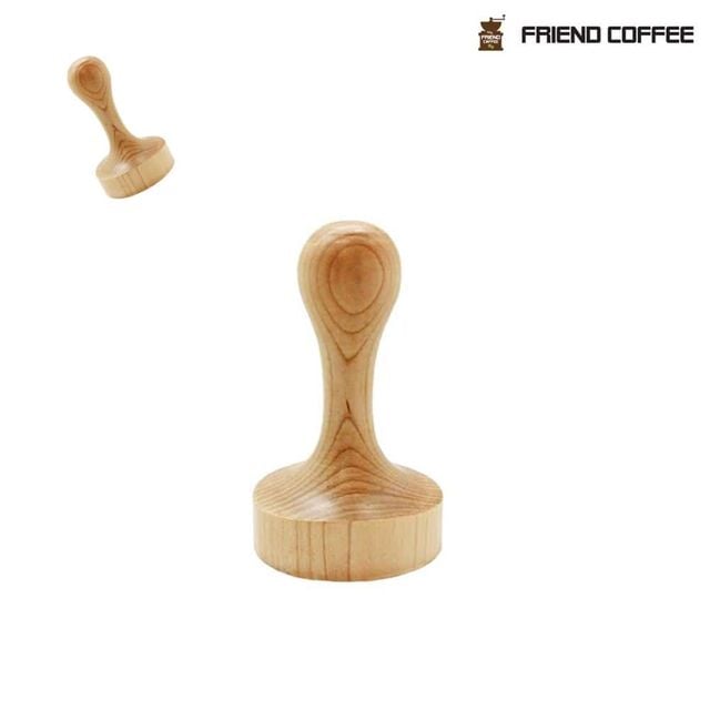 드립커피 원목템퍼 나무템퍼 원두템퍼 커피도구 바리스타탬퍼