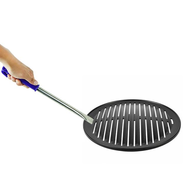 숯집게 대 38cm 바베큐집게 불판집게 - 이미지 5