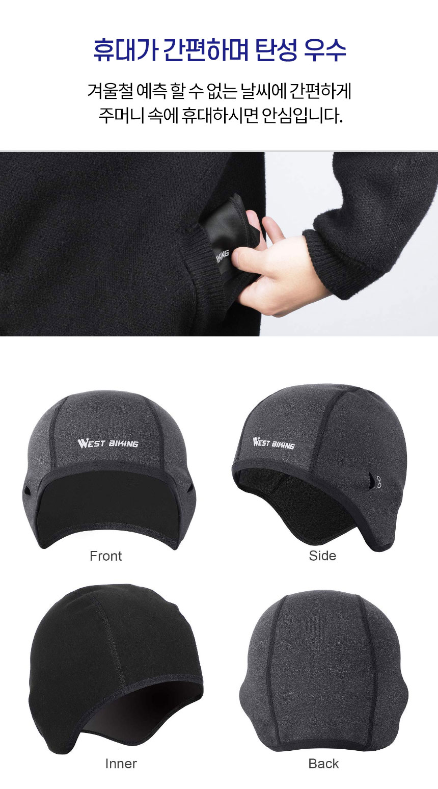 자전거방한모