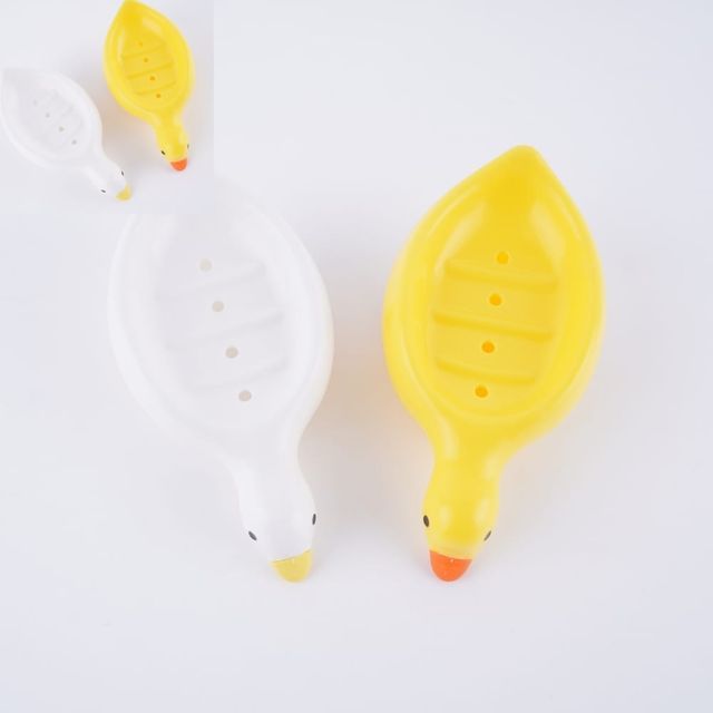 오리 디자인 비누곽 보관 거치 동물 욕실비누케이스 동물모양 비누받침 홀더세면대정리